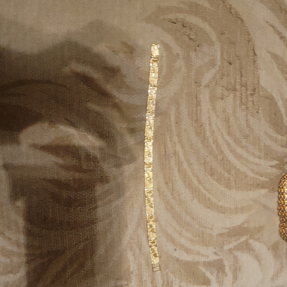 Gold-Tone Bracelet Gold Plated